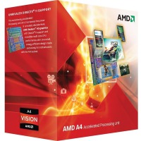 CPU AMD A4-4020 X2 sFM2 (3.2Ghz, 1MB, 65W) BOX
