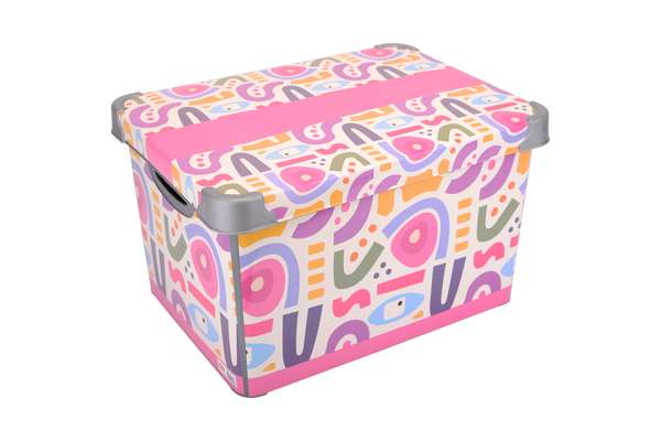 Контейнер Violet House Decor Geometri 0648 DECOR GEOMETRI с/кр. 20 л