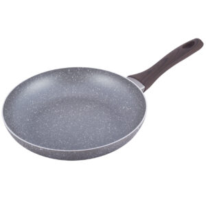 Сковорода 26 см с антипригарным покрытием Grey marble Kamille KM-4117