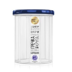 Контейнер харчової для сыпучих продуктів з різьбленням 1.5 л Stenson NP-84с