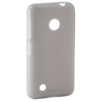 Cover for сматф. MELKCO Nokia Lumia 530 Poly Jacket TPU Gray