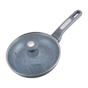 Pan 20 cm from cover and granite coated of aluminum Kamille KM-4269GR