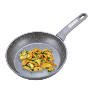 Сковорода 24 см с гранитным покрытием из алюминия Kamille KM-4287GR