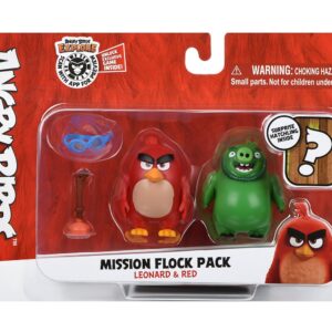 Game statuette Jazwares Angry Birds ANB Mission Flock Ed and Leonard ANB0010