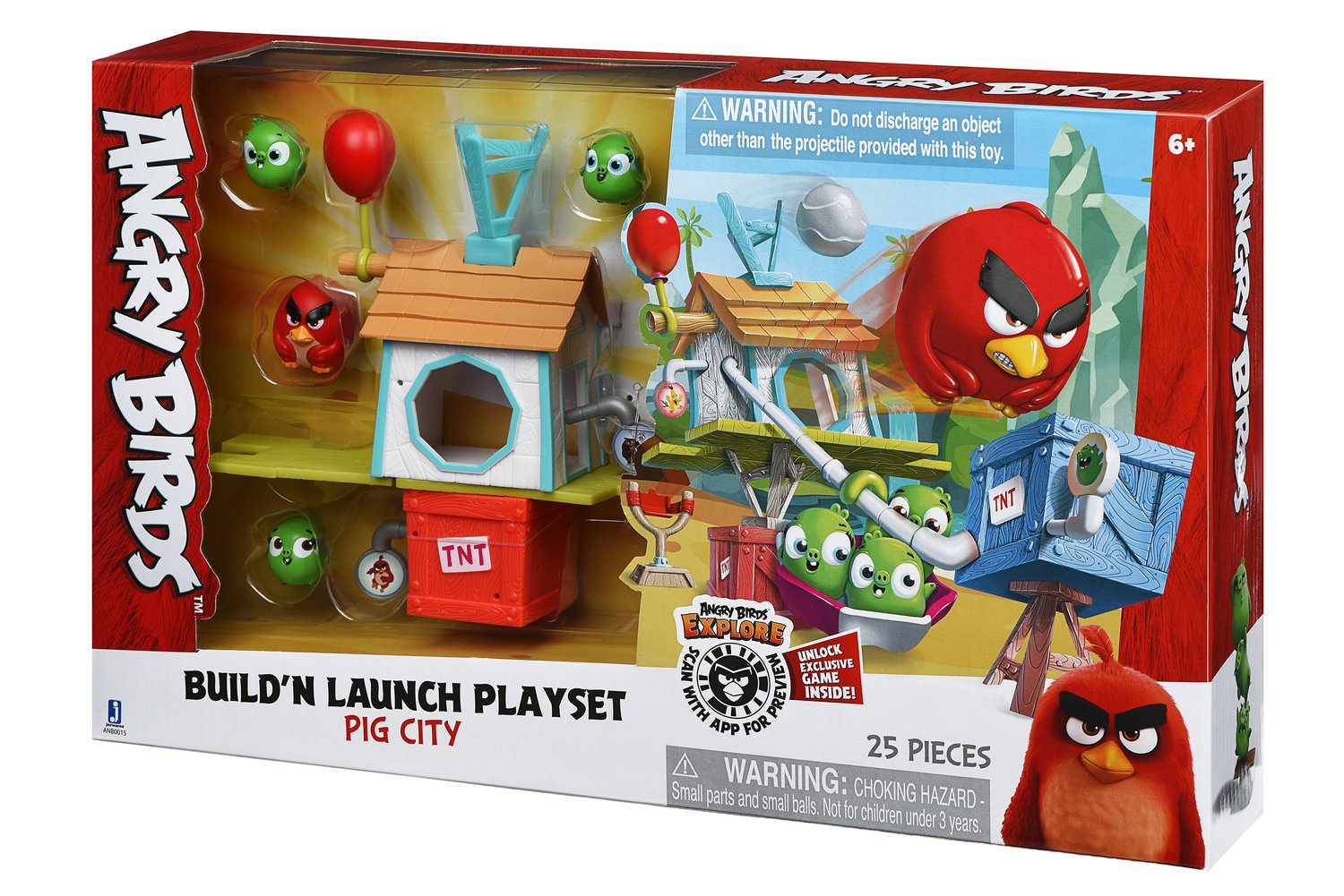 Набор Angry birds Build and launch Город свинок ANB0015