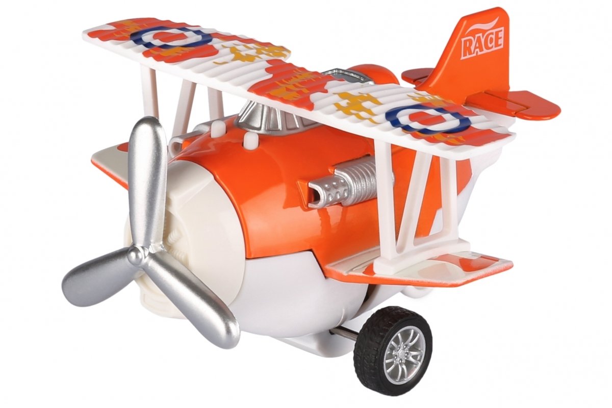 Aircraft metal inertial Same Toy Aircraft Orange with light and music SY8012Ut-1