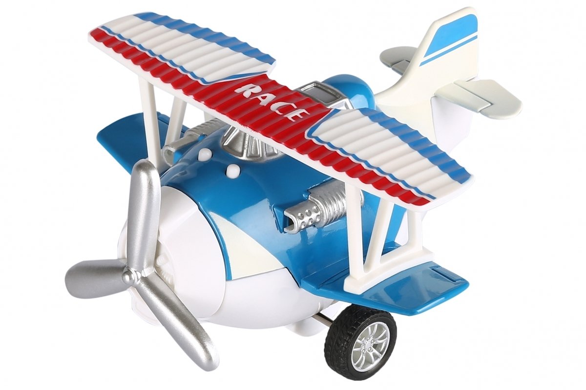 Aircraft metal inertial Same Toy Aircraft blue with light and music SY8012Ut-2