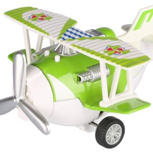 Aircraft metal inertial Same Toy Aircraft green with light and music SY8012Ut-4