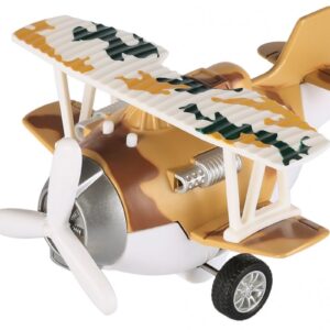 Aircraft metal inertial Same Toy Aircraft brown with light and music SY8015Ut-3