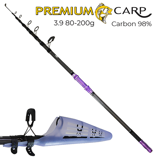 Спиннинг телекарп Premium carp 80-200 г 3.9 м Sam's Fish SF24126