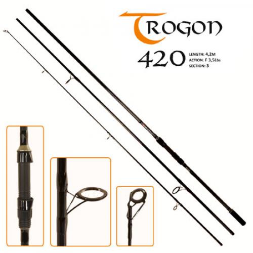 Спінінг короповий штекерный Trogon 4.2 м 150г 3к Sams Fish FF23628