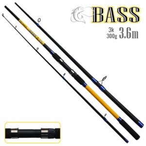 Спиннинг карповый штекерный Sams Fish Bass 3.6 м 300г 3к SF24192-3.6
