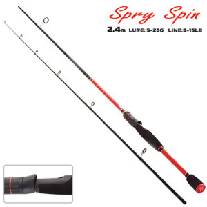 Спиннинг штекерный лайт Sams Fish Spry spin 2.4 м, 5-20 г, 2 к SF23951