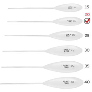 Float bombard floating Sams Fish 20 g (at packing 10 PC) SF24071