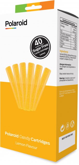 Set cartridges for 3D pens Polaroid Candy pen Lemon 40 pcs PL-2507-00