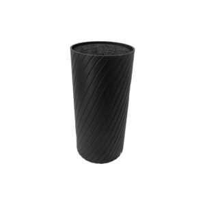 Stand for knives Lessner 11 x 22 cm Black (77843)