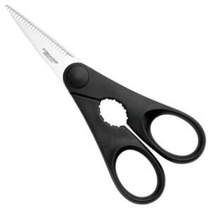 Scissors kitchen Fiskars Essential from открывалкой 20 cm 1023820