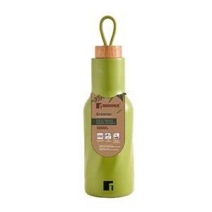 Термос-бутылка 500 мл Bergner Greener BG-37761-GR
