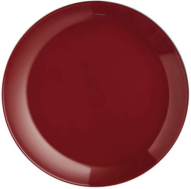 Тарілка десертна 20,5 см Luminarc Arty Burgundy P1002