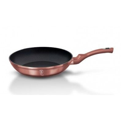 Пательня з пластикової кришкою Ø24 см Berlinger Haus I-Rose Edition BH-6084