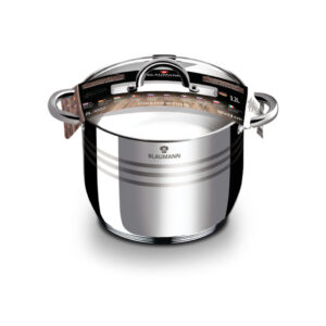 Pan with glass cover 3,2 l Blaumann Gourmet Line BL-1007A