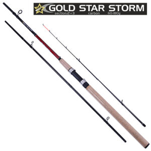 Спиннинг карповый штекерный фидер Gold star storm 3.3м 60-180г 2+3к SF23893