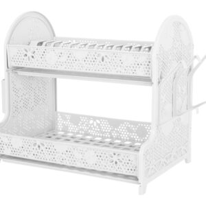 Сушка для посуды 28х40х38 см Violet House 0414 Ажур WHITE сушка д/посуды.