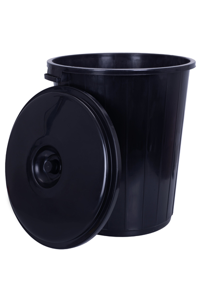 Container for trash VIOLET HOUSE Батал BLACK 0133 Баттал BLACK с/кр.50 l