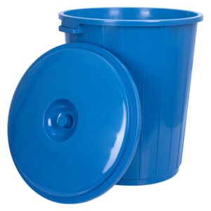 Контейнер для мусора VIOLET HOUSE Батал DARK BLUE 0133 Баттал DARK BLUE с/кр.50 л