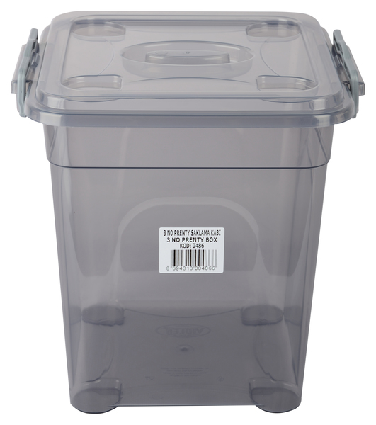 Container Violet House Prenty Box Black 0486 PRENTY BOX black straight. 11 l