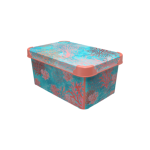 Контейнер Qutu STYLE BOX с/к CORAL 5л.