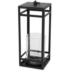 Candlestick metal Teco 40 cm the black BonaDi TY1-223
