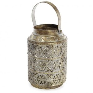 Decorative metal candlestick with glass колбой 19.5 cm BonaDi 589-127