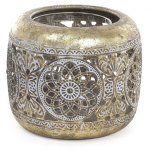 Decorative metal candlestick with glass колбой 11.5 cm BonaDi 589-138