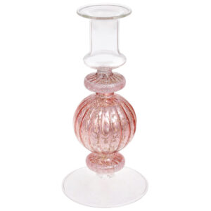Candlestick glass 18 cm BonaDi 115-018