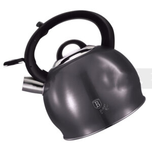 Чайник со свистком 3,0 л Berlinger Haus Metallic Line Carbon Pro Edition BH-6666N