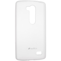 Чехол для сматф. MELKCO LG L70+ Fino/D295 Poly Jacket TPU Прозрачный