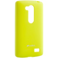 Чехол для сматф. MELKCO LG L70+ Fino/D295 Poly Jacket TPU Желтый