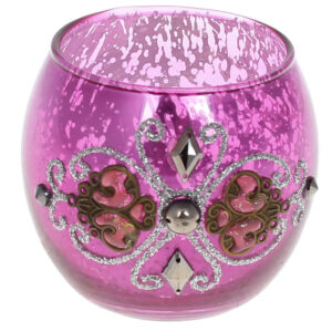 Candlestick glass 7.5 cm BonaDi RM3-527