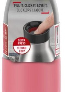 Термобутылка Tefal Bludrop soft touch 500 мл Корал N3110810