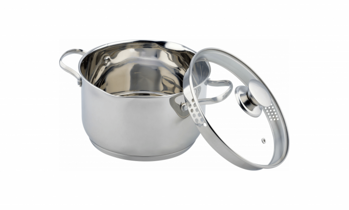 Pan 3,7 l with glass cover Con Brio СВ1118