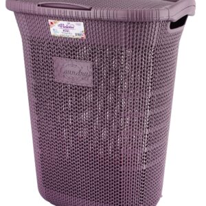 Корзина д/білизни VIOLET HOUSE 0261 Виолетта PLUM с/к 65 л