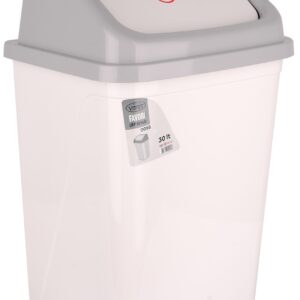 Корзина д/сміття VIOLET HOUSE 0098 WHITE с/кр.30 л