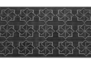 Килимок придверний 58x36,5х0,5 см До-16