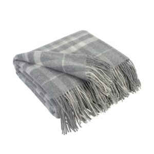 Plaid Cashmere cell 140х200 cm St..gray-gray Love You 4482