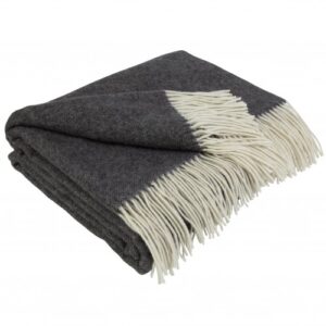 Plaid Cashmere dark-gray 140х200 cm Love You 4446