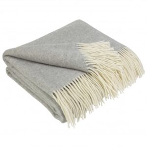 Plaid Cashmere light-gray 140х200 cm Love You 4443