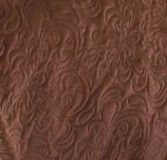 Cover single color V09 chocolate 200х220 cm Love You 198020