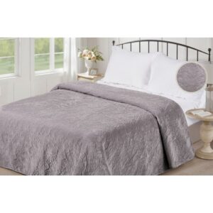 Cover single color 220х240 cm St..gray Love You 8366