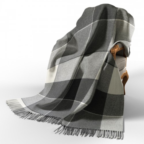 Plaid woolen Elf bel-Ser-t.Ser Love You Vladi 4049